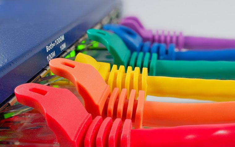 Colorful Ethernet patch cables